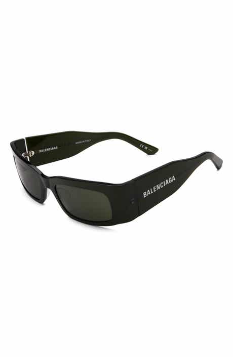 56mm Polarized Square Sunglasses