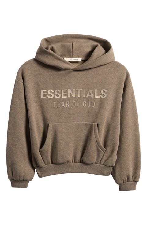 FEAR OF GOD ESSENTIALS 2023AW 新作 ロゴ パーカー FEAR OF GOD ESSENTIALS Essential パーカー | ブラック