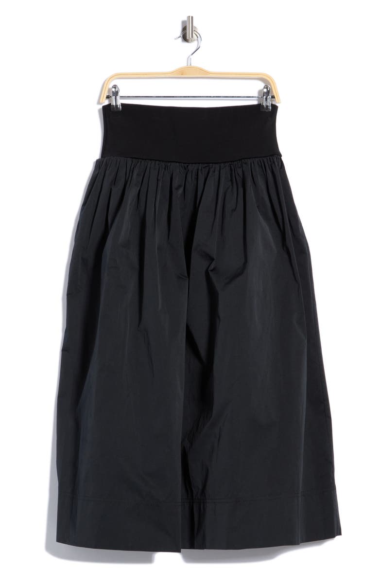Jackie A-Line Skirt, Alternate, color, BLACK
