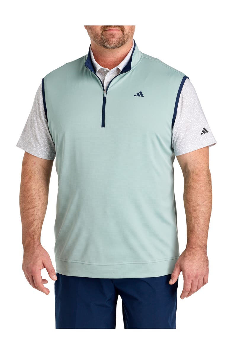 adidas Big & Tall Lightweight Performance Vest, Main, color, Wonder Sage