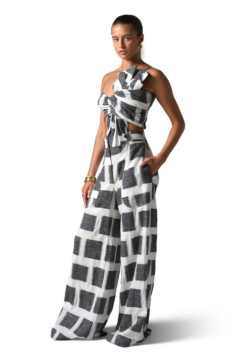 JBQ Oyster Top, Alternate, color, Black Square
