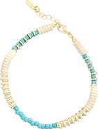 Ettika Ocean Tide Bead Anklet