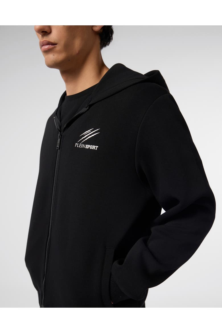 Hoodie Sweatjacket Icon Men, Alternate, color, black