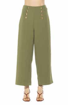Alexia Admor Amari High Waist Wide Leg Pants
