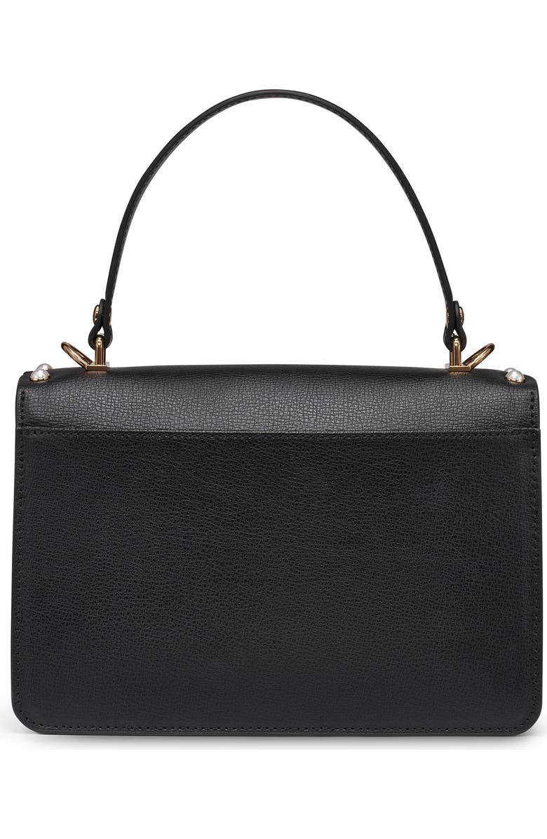 KARL LAGERFELD PARIS Simone Crossbody with Pearls, Alternate, color, Black/Gold