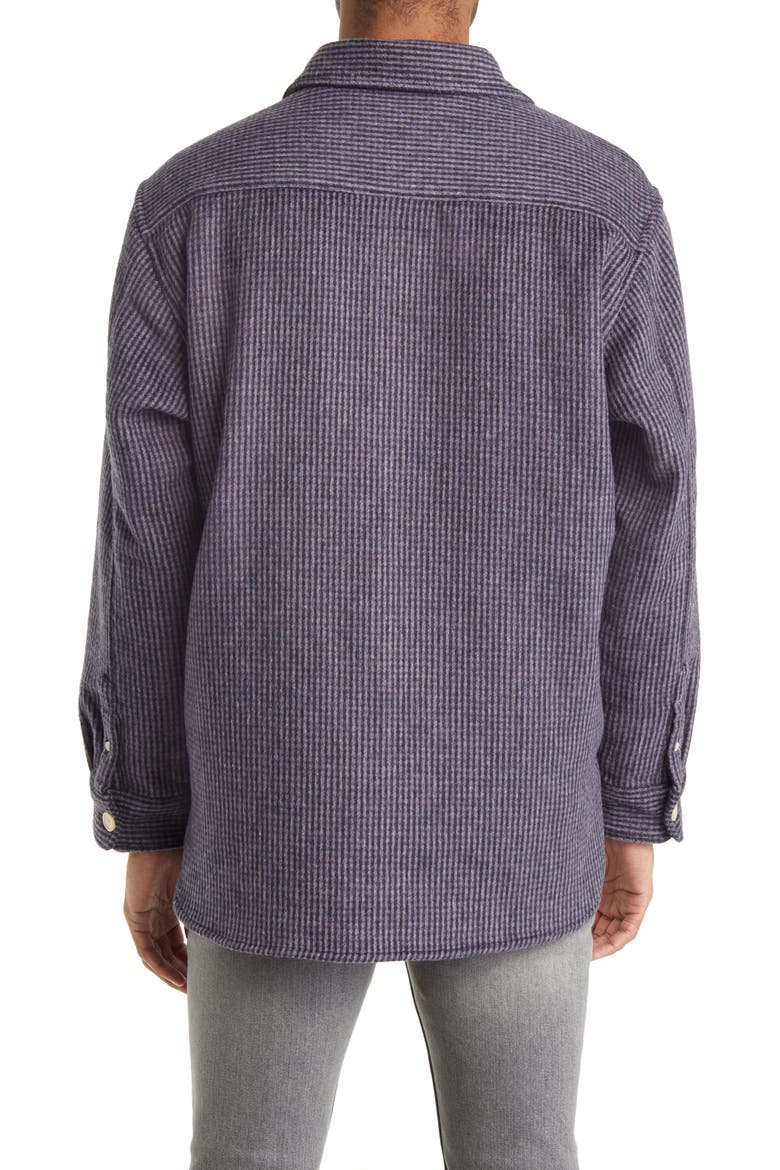 Richter Microcheck Patch Pocket Button-Up Shirt, Alternate, color, COLD LILAC