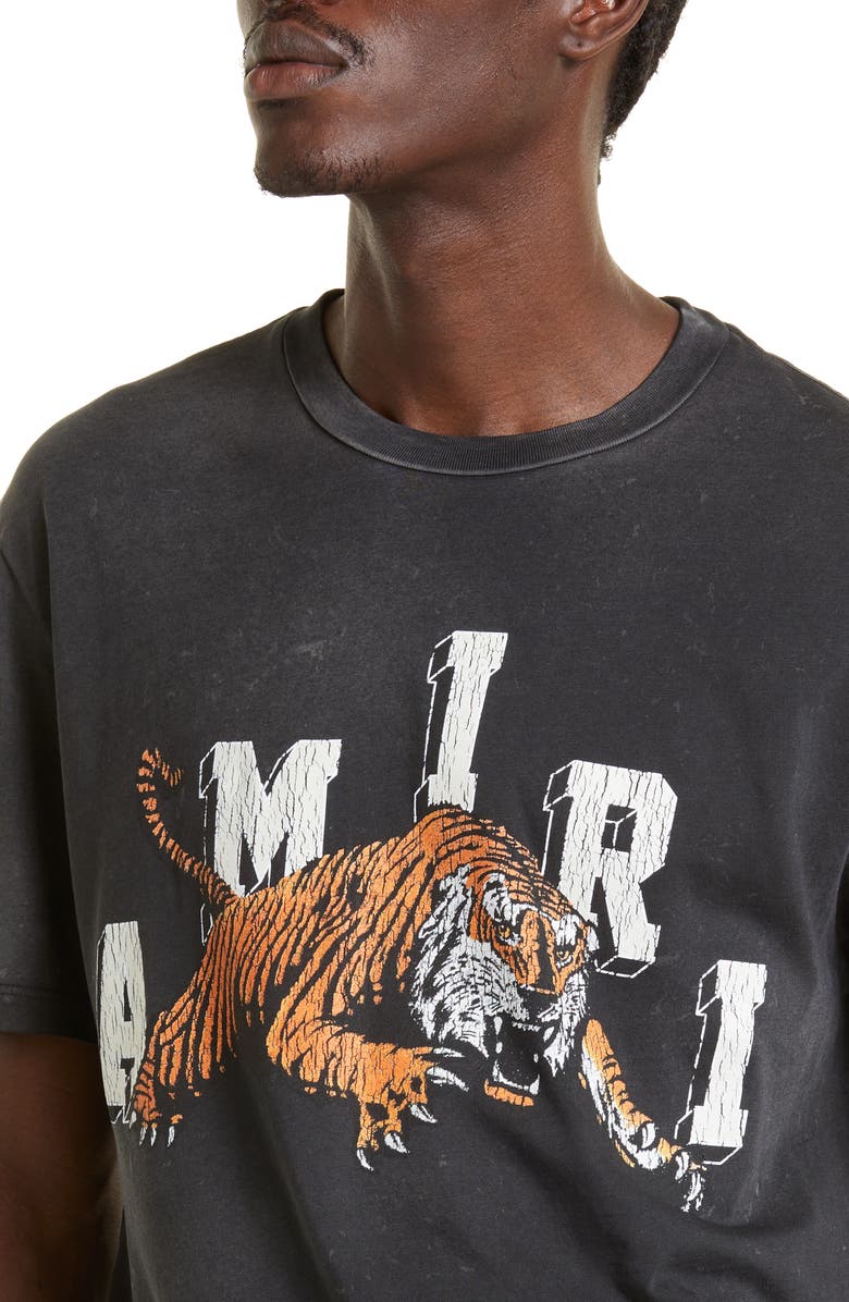 AMIRI Tiger Graphic T-Shirt, Alternate, color,