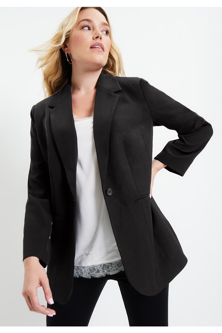 Classic Blazer, Alternate, color, BLACK