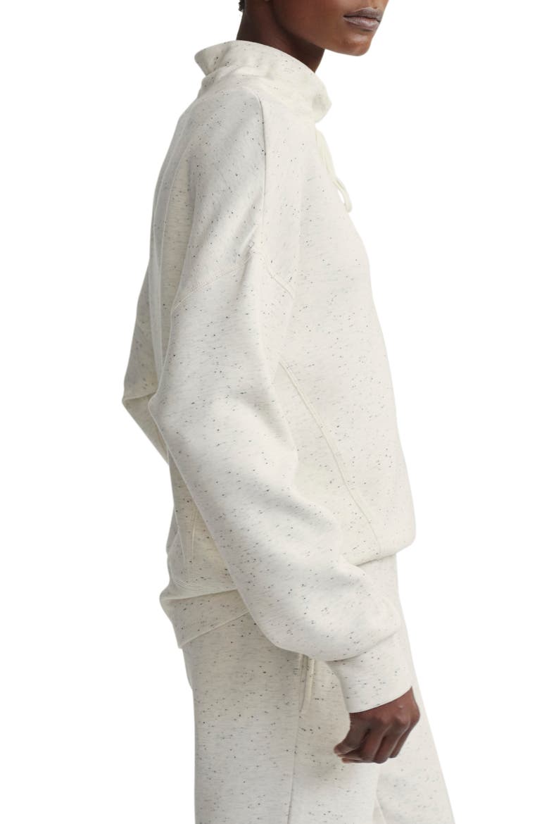 Oakdale Drawstring Sweatshirt, Alternate, color, IVORY MARL FLECK