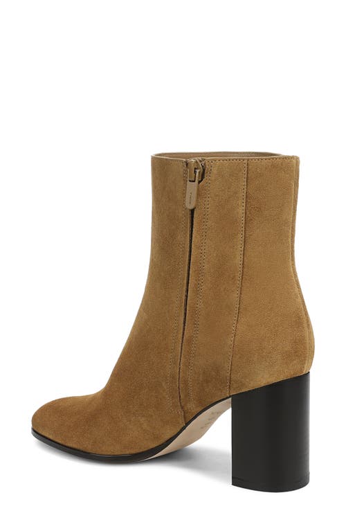 Vince Luca Suede Ankle Boots In Nude