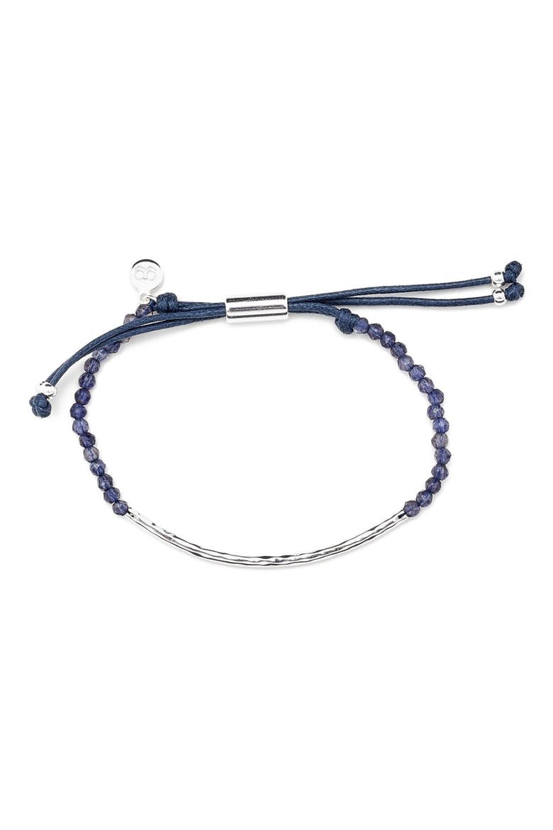 Power Gemstone Bracelet, Main, color, FOCUS/ IOLITE/ SILVER