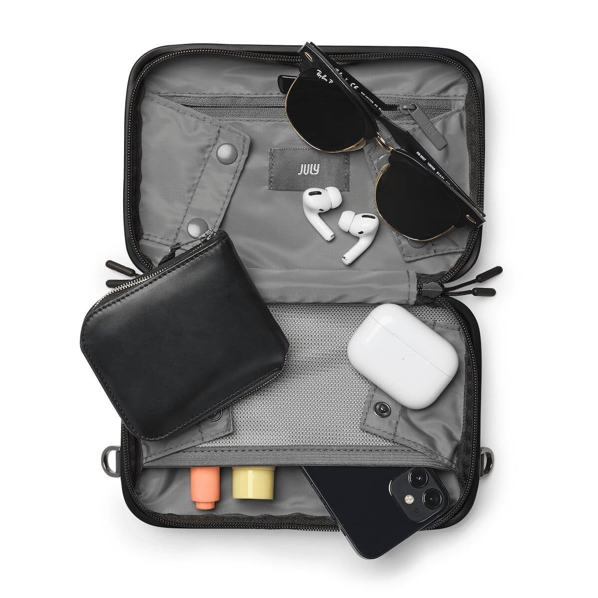 July Carry Me Bag, Alternate, color, Charcoal