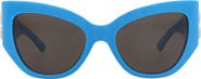 Balenciaga 55mm Cat Eye Sunglasses