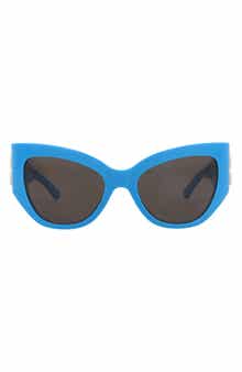 55mm Cat Eye Sunglasses