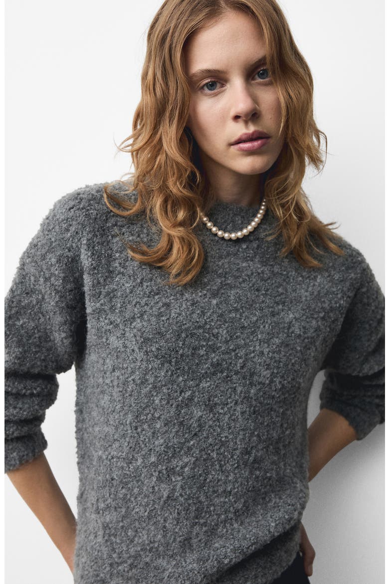 Crewneck Sweater, Alternate, color, CHARCOAL