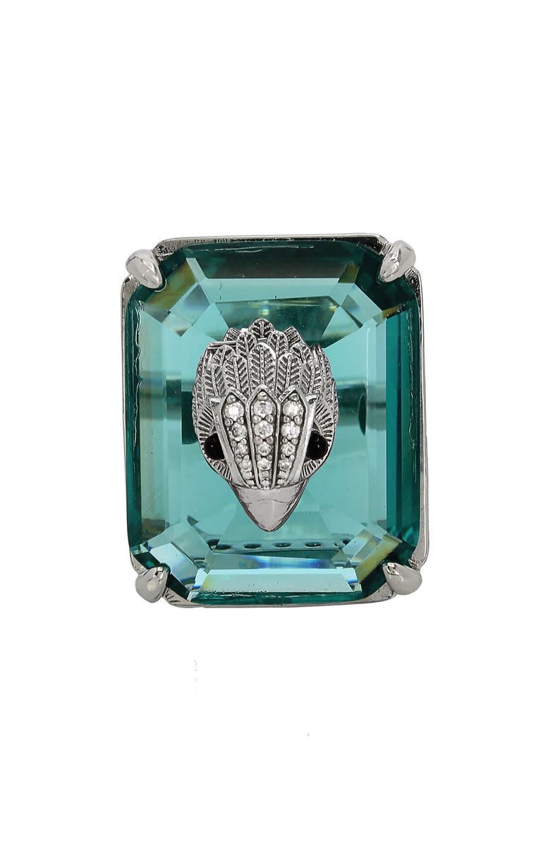 Kurt Geiger London Eagle Head Cocktail Ring, Main, color, 