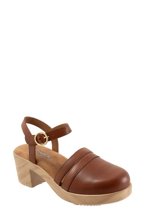 Fillmore Ankle Strap Platform Clog (Women)