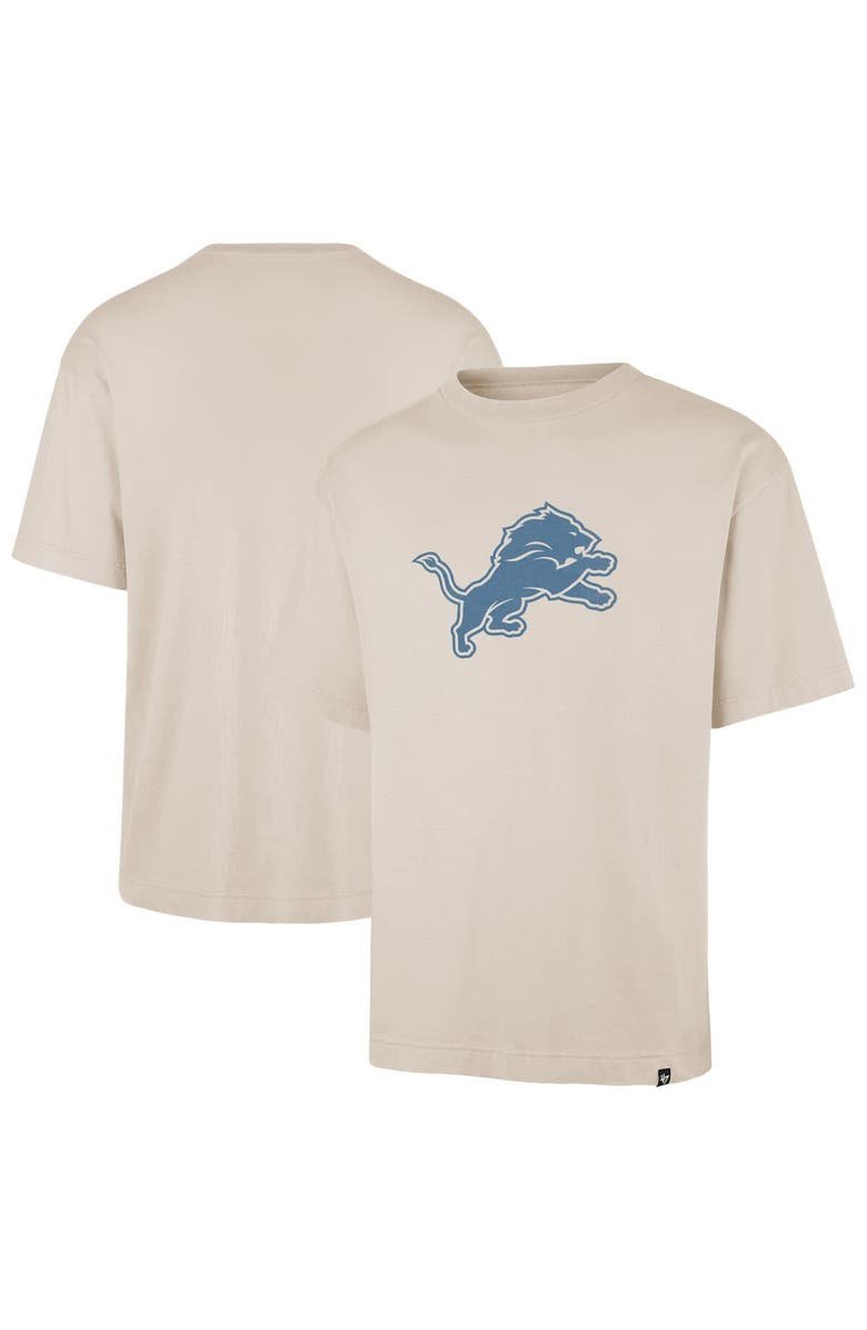 '47 Men's '47 Tan Detroit Lions Bouldering Imprint Ravine Foundation T-Shirt, Main, color, Tan