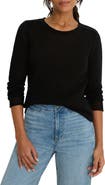 NIC+ZOE Breezeway Open Knit Cotton Blend Sweater