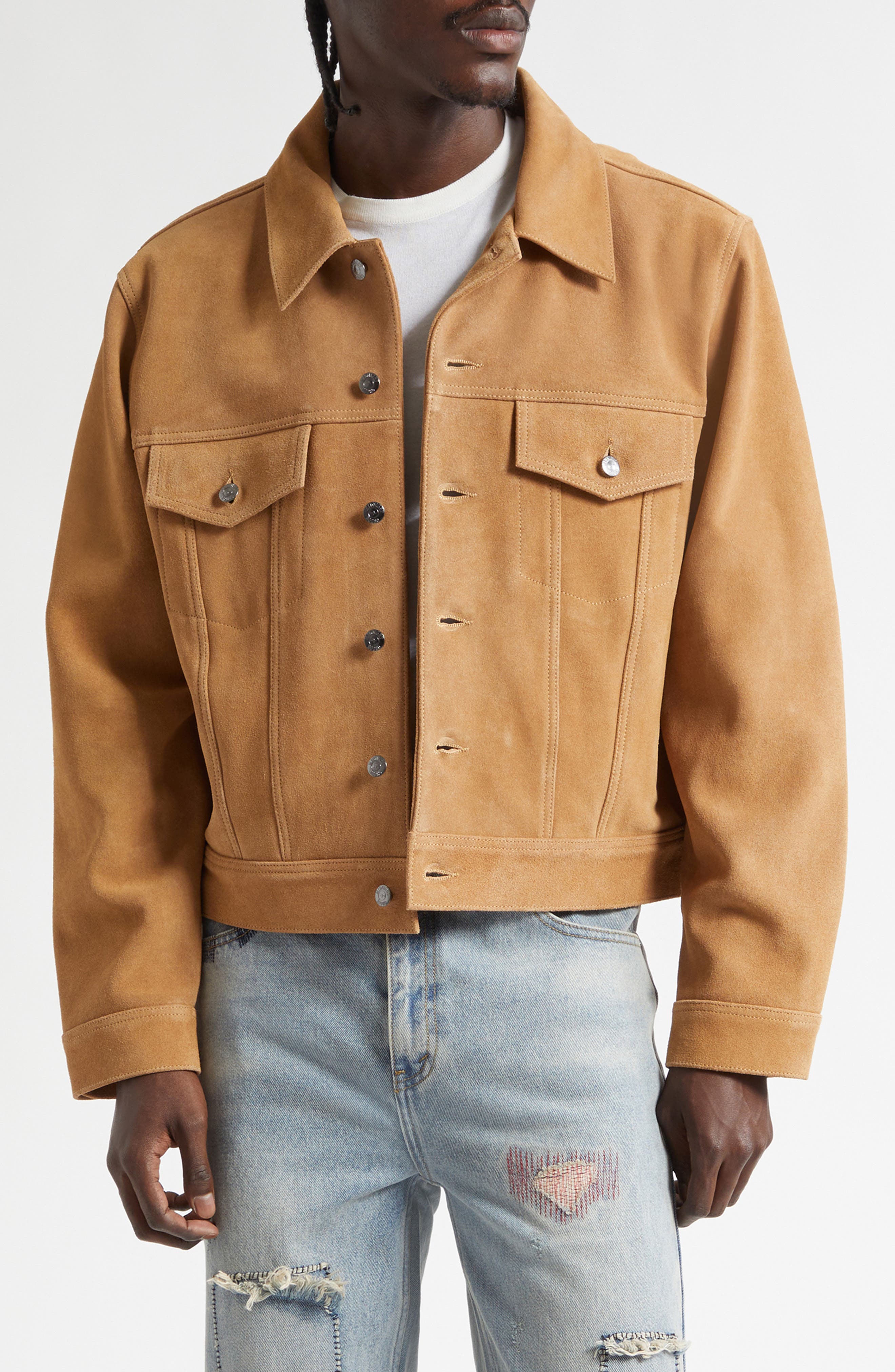 1968 Suede Trucker Jacket