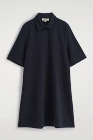 COS Jersey Polo Mini Dress
