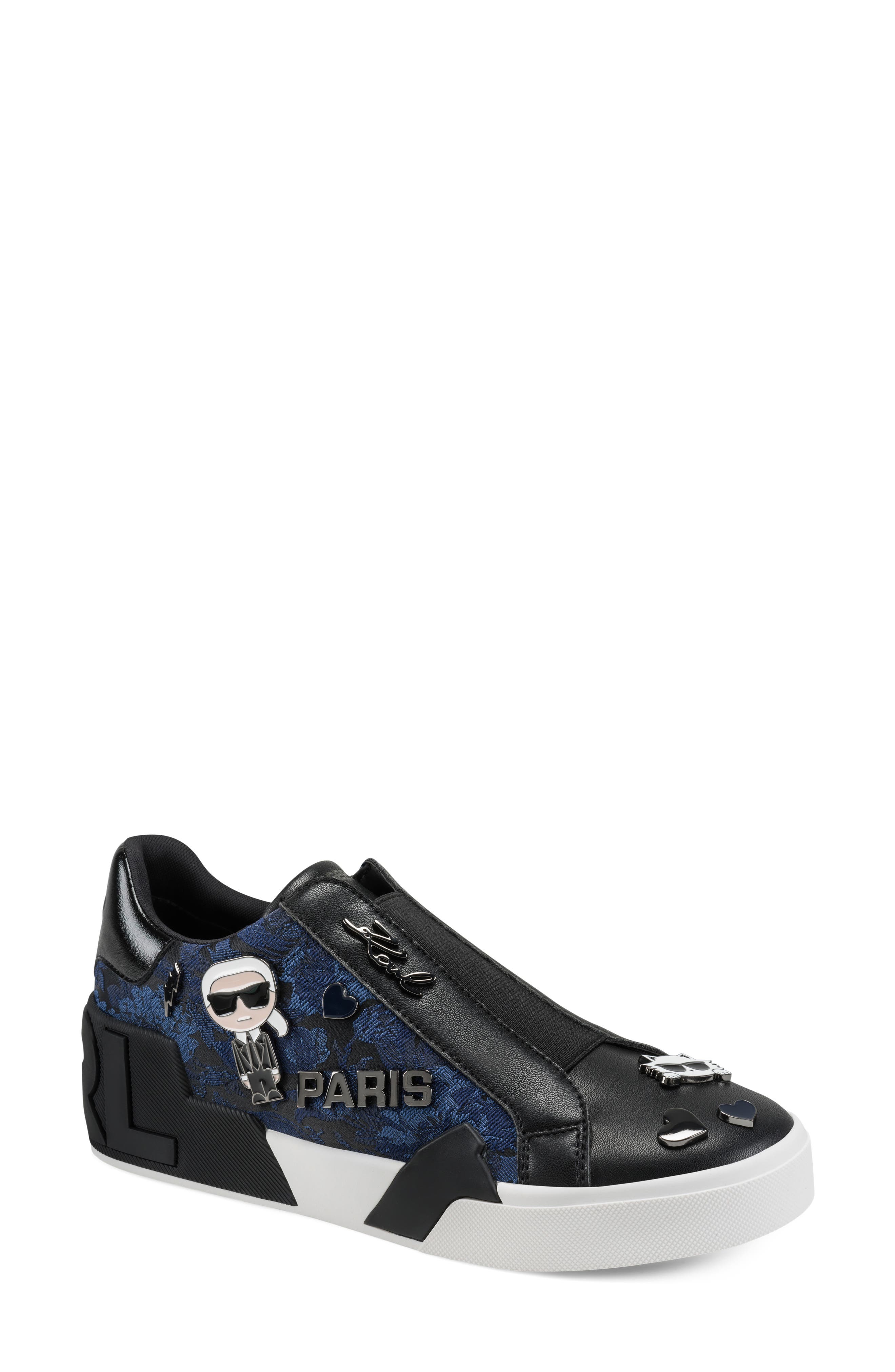 Mavise Slip On Sneaker, Main, color, NEW NAVY/ BLACK