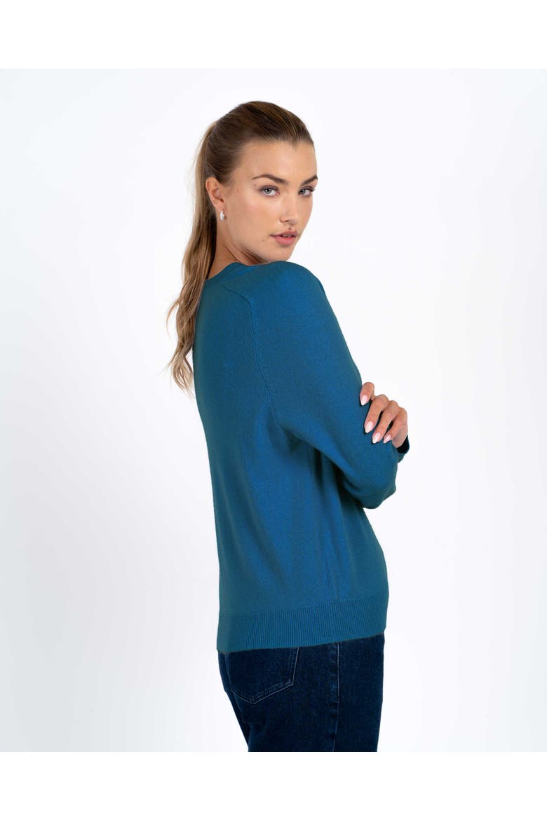 Cashmere Sweater, Alternate, color, Viking Blue