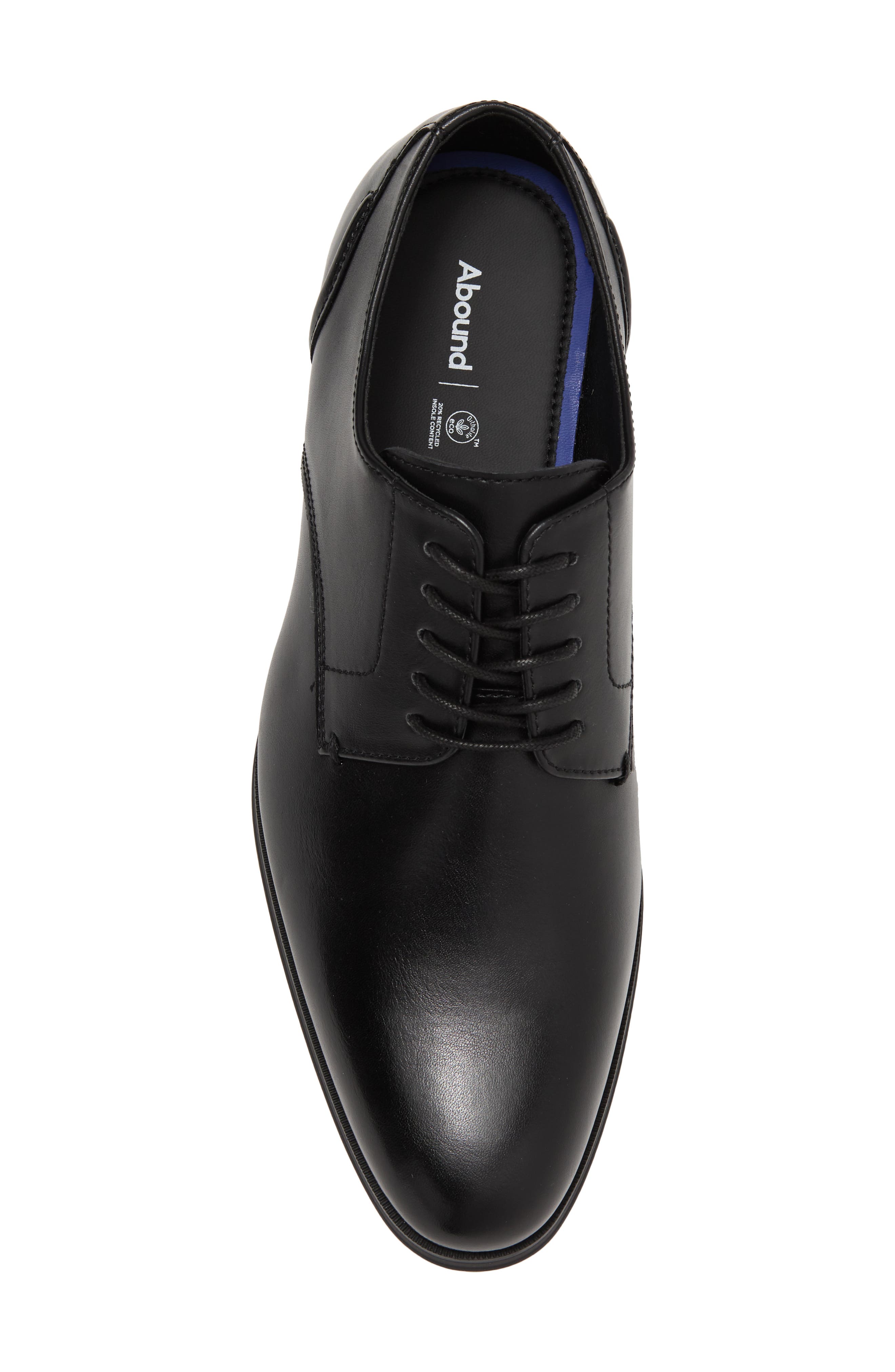 Abound Cameron Plain Toe Derby, Alternate, color, Black