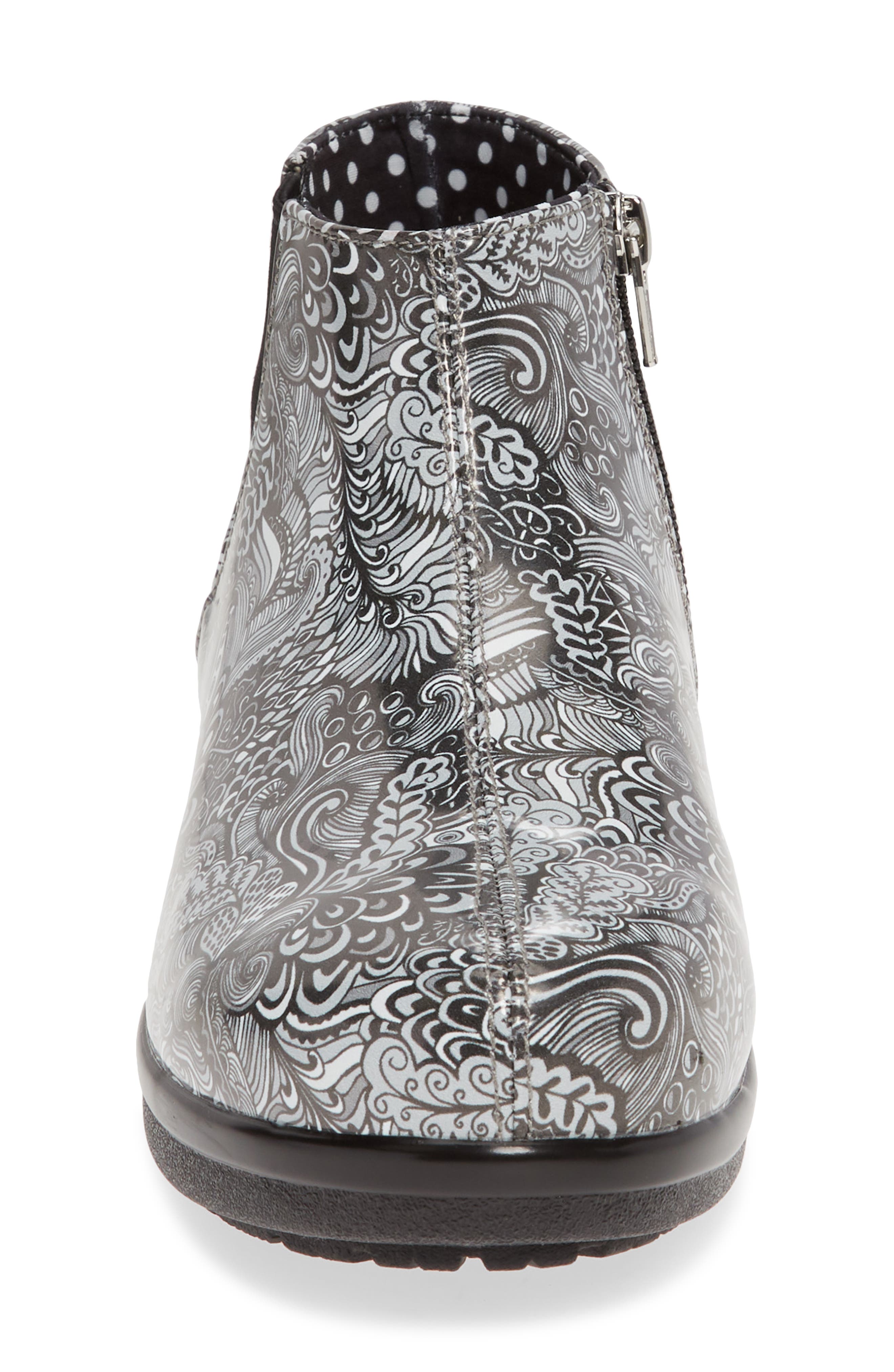 Alegria Climatease Chelsea Bootie, Alternate, color, WILD CHILD BLACK LEATHER