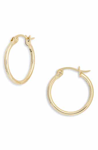 Mini Comet Huggie Hoop Earrings