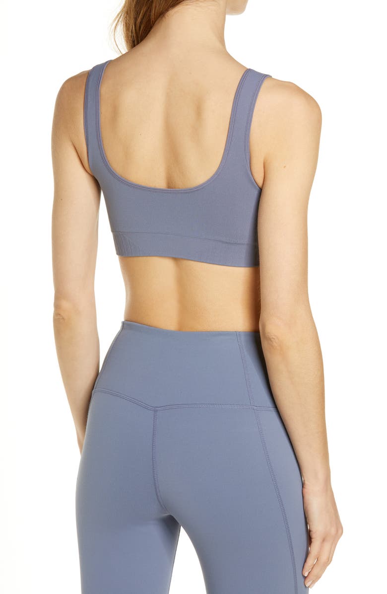 Zella Breezy Tank Sports Bra, Alternate, color,