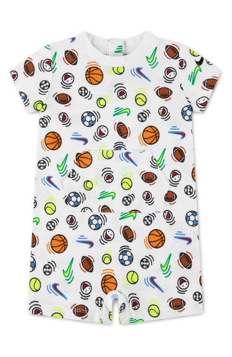 Swoosh Sportball Romper (Baby)