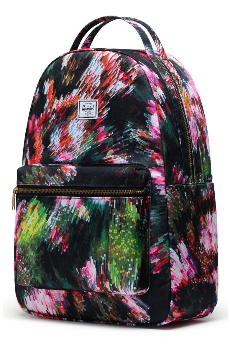 Nova Sprout Diaper Backpack, Alternate, color, PIXEL FLORAL