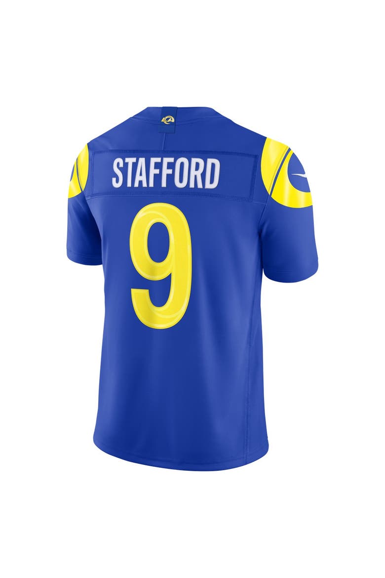 Men's Nike Matthew Stafford Royal Los Angeles Rams Team Vapor F.U.S.E. Stitched Limited Jersey, Alternate, color, Royal