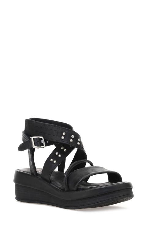 Shiloh Studded Wedge Sandal (Women)