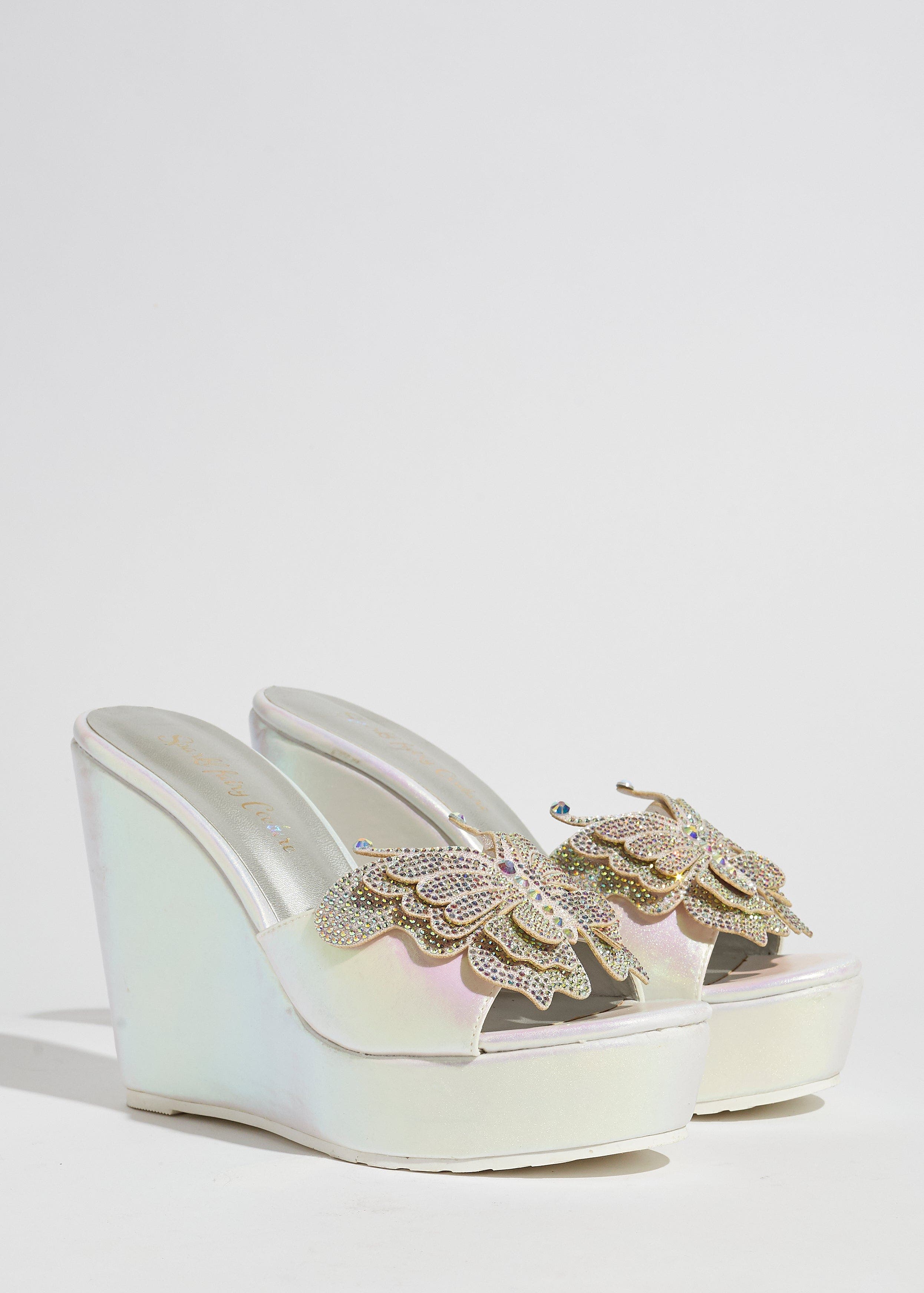 SPARKL MACKENZIE WEDGE, Main, color, White