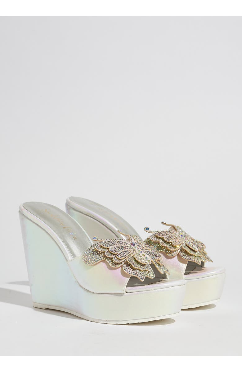 SPARKL MACKENZIE WEDGE, Main, color, White