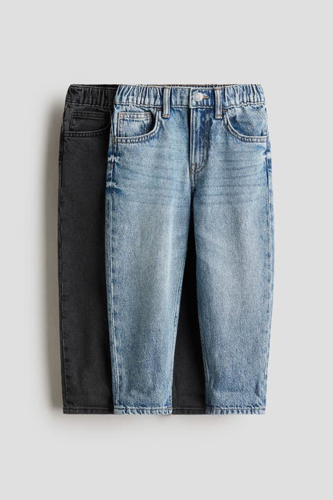 2-pack Loose Fit Tapered Leg Jeans