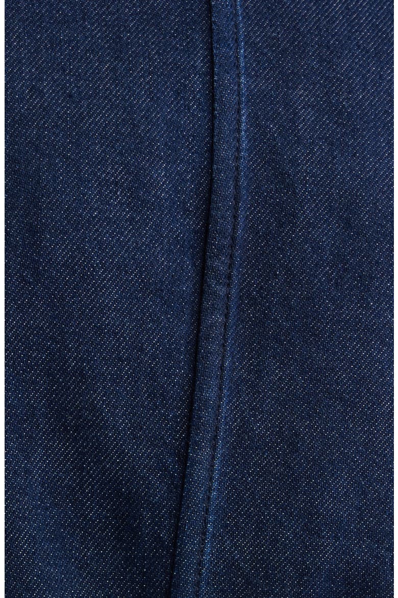 Mandi Belted Denim Blazer, Alternate, color, OCEAN RINSE