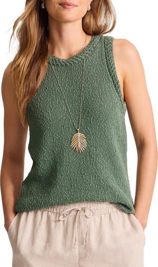 (取寄) トミーバハマ レディース クローシェ エッジ タンク  Bahama women Crochet Edge Tank Melon Berry Women's Tommy Bahama Crochet Edge Tank | Zappos.com