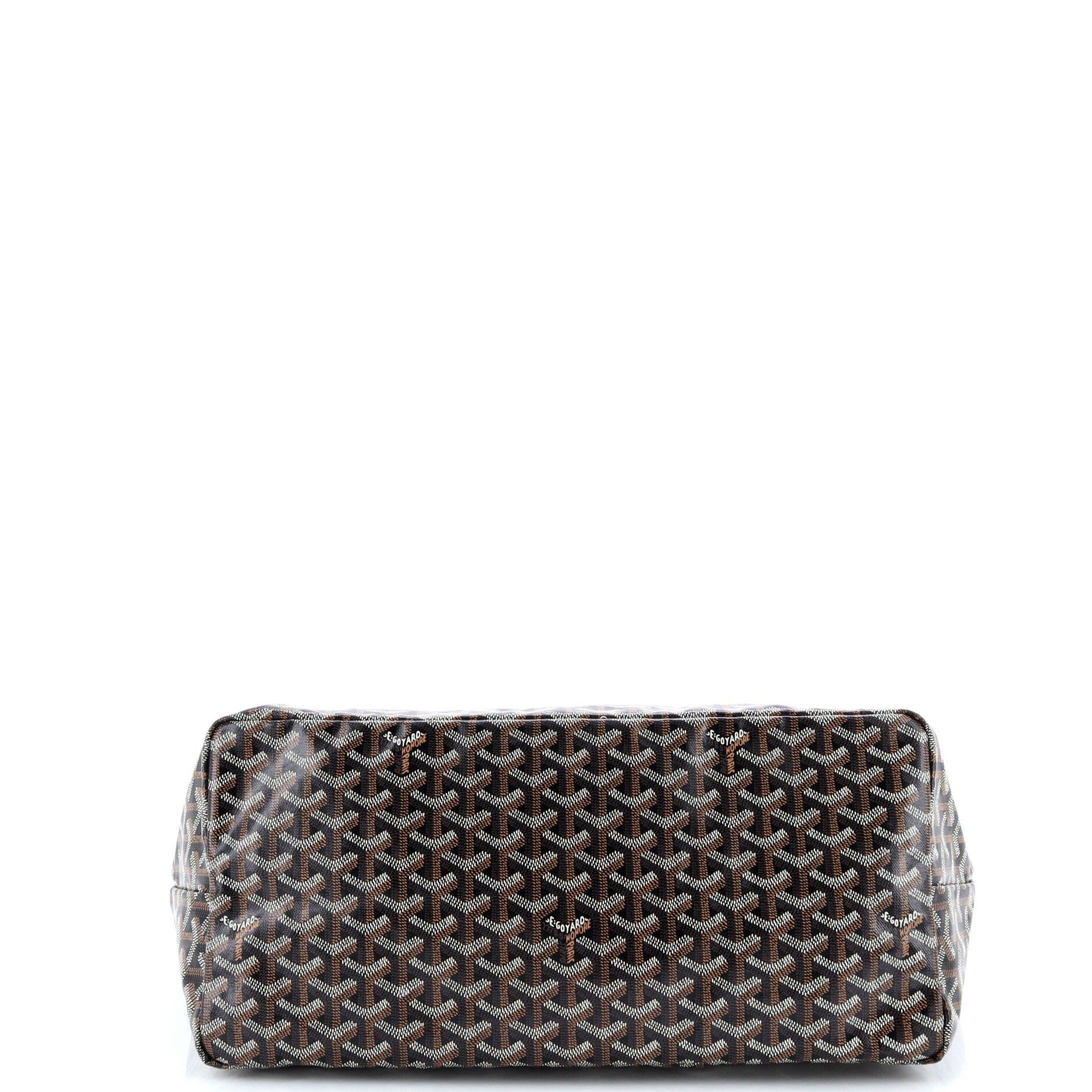 Pre-Owned Goyard Saint Louis Tote Printed Coated Canvas GM, Alternate, color, 