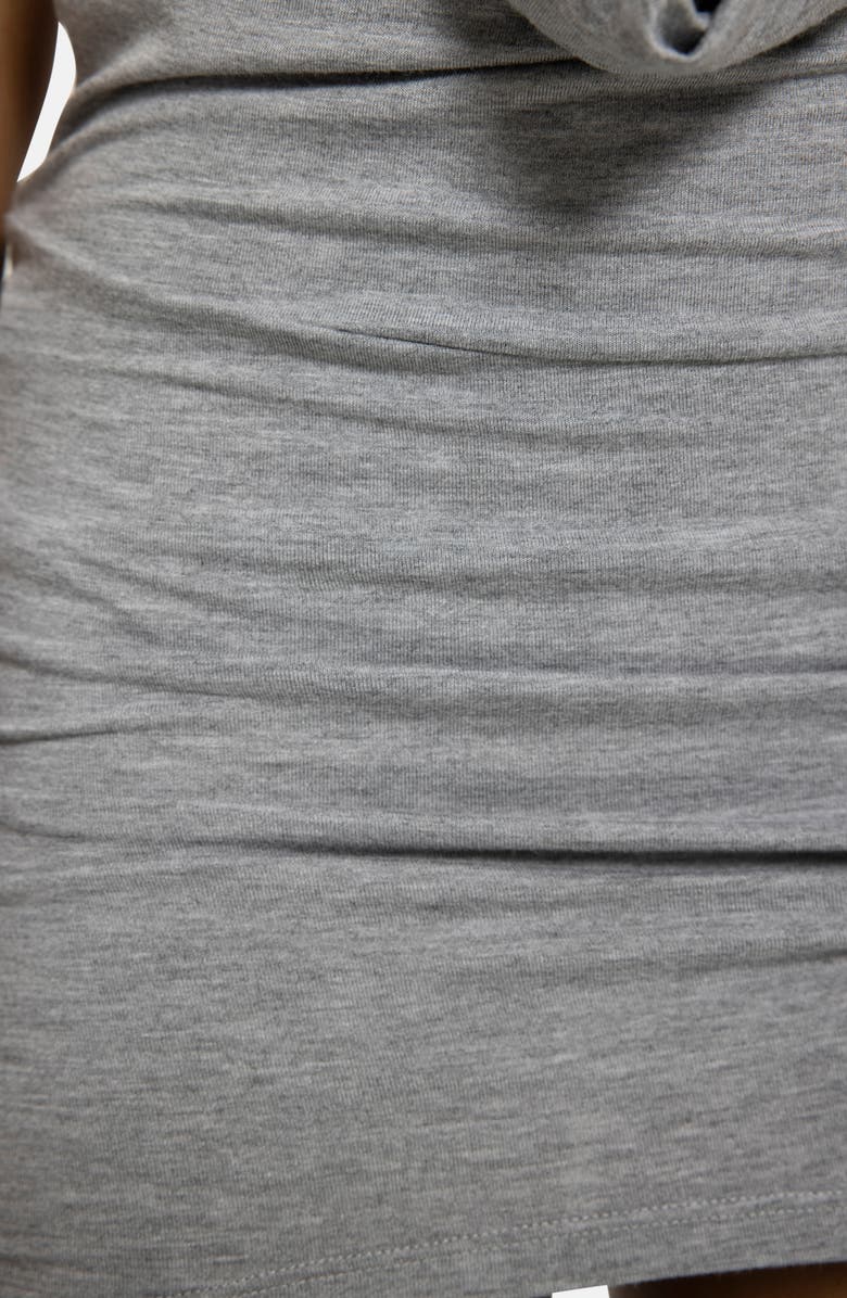 JADED LONDON Sequin Knit Minidress, Alternate, color, Grey