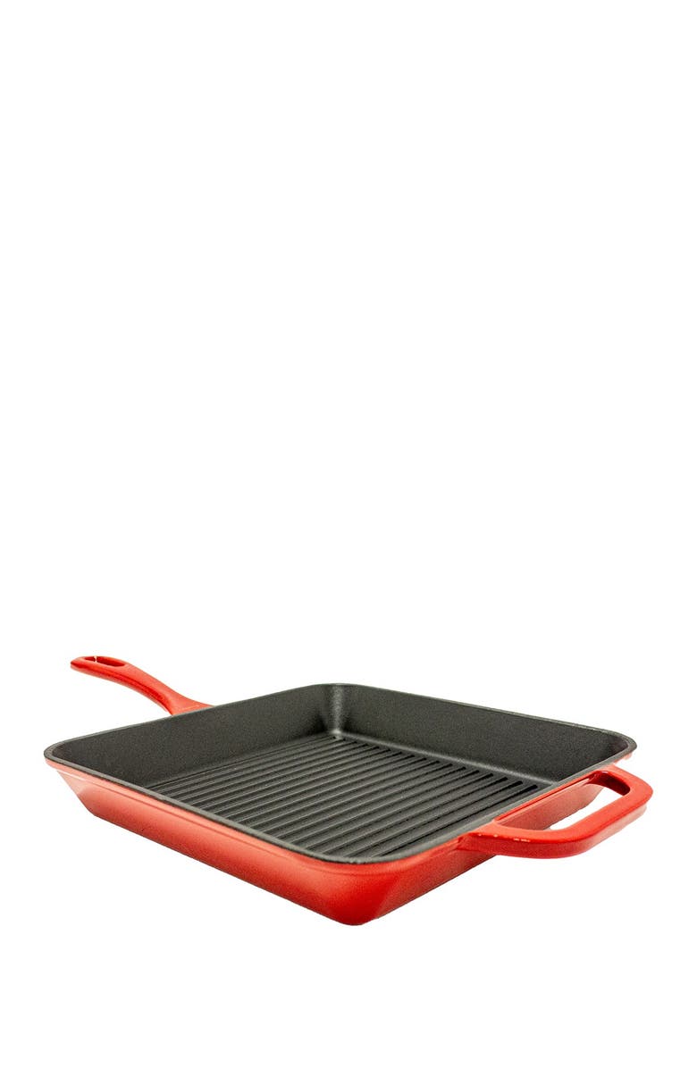 BergHOFF 2-Piece Enamel on Cast Iron Set, Red, Alternate, color, Red