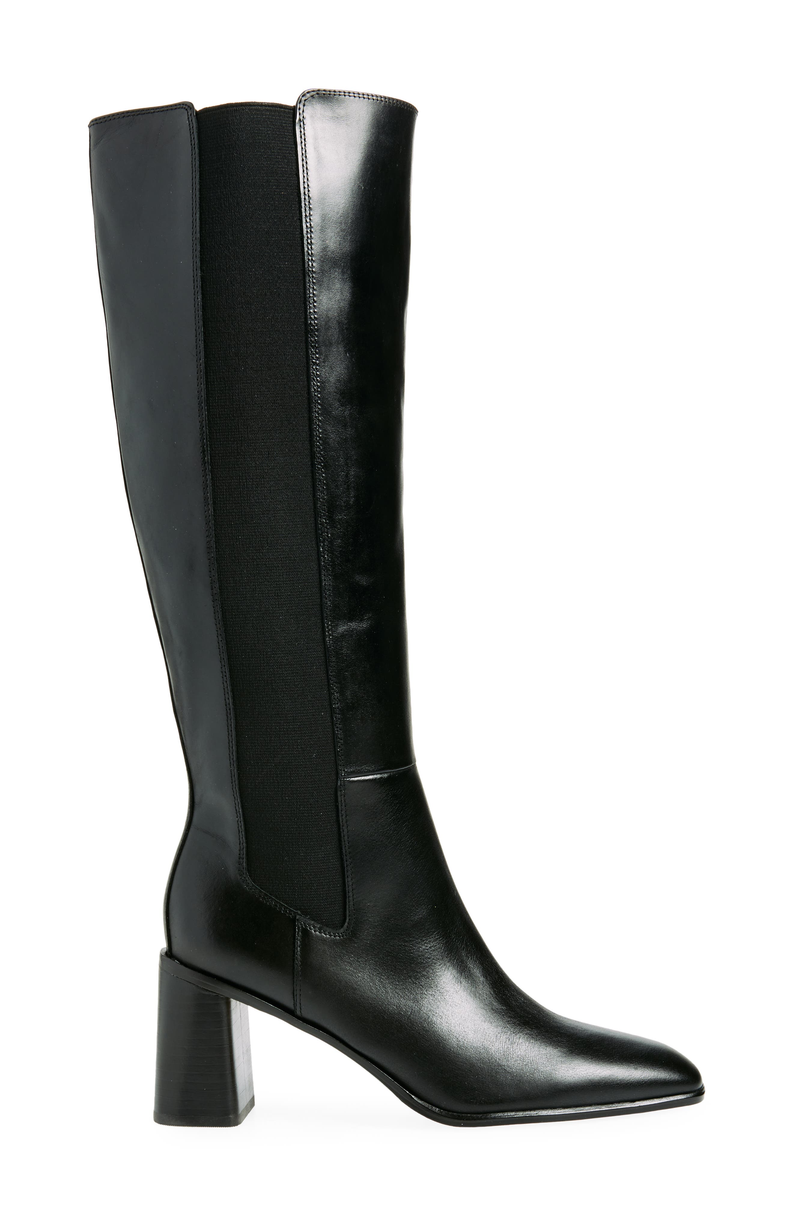 Tyra Tall Knee High Boot, Alternate, color, BLACK
