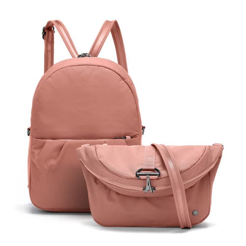 Shop Pacsafe Citysafe Cx Convertible Backpack In Rose