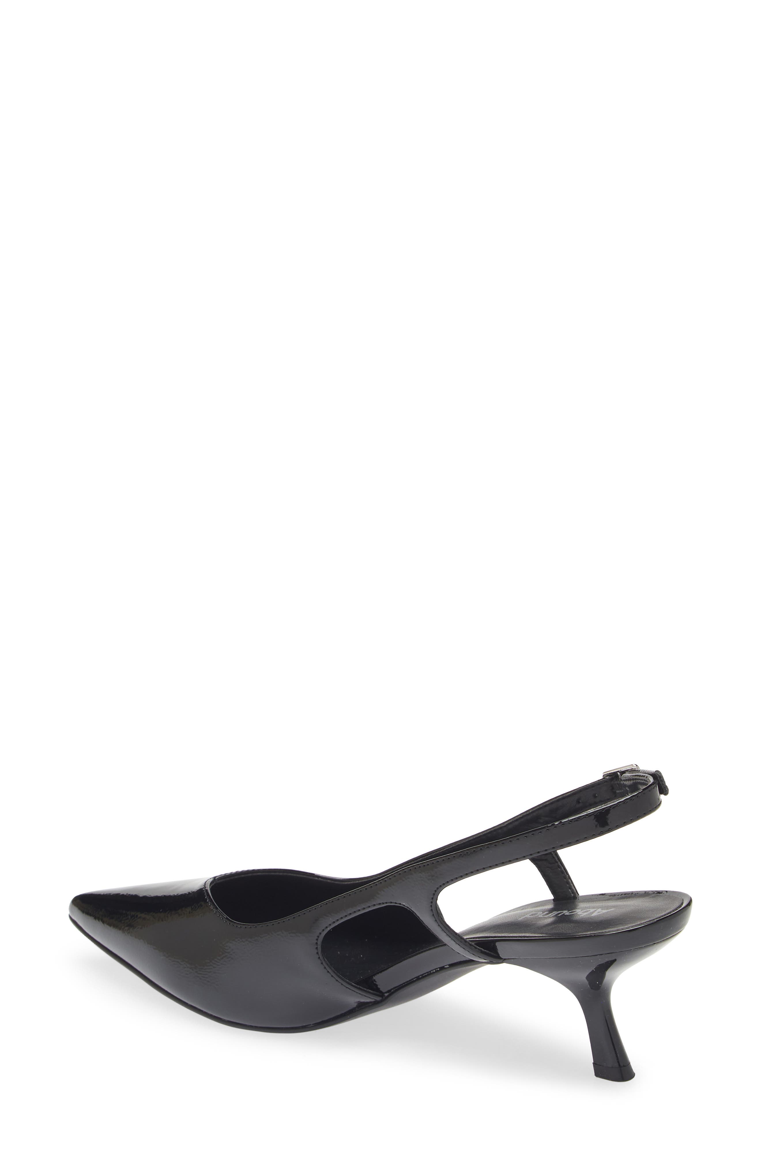 Abound Tonia Slingback Pump, Alternate, color, Black Patent