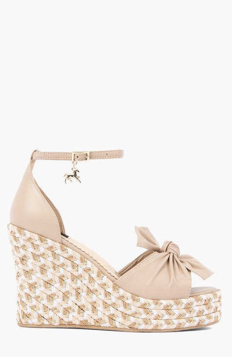 Golden Breeze Wedge Sandals