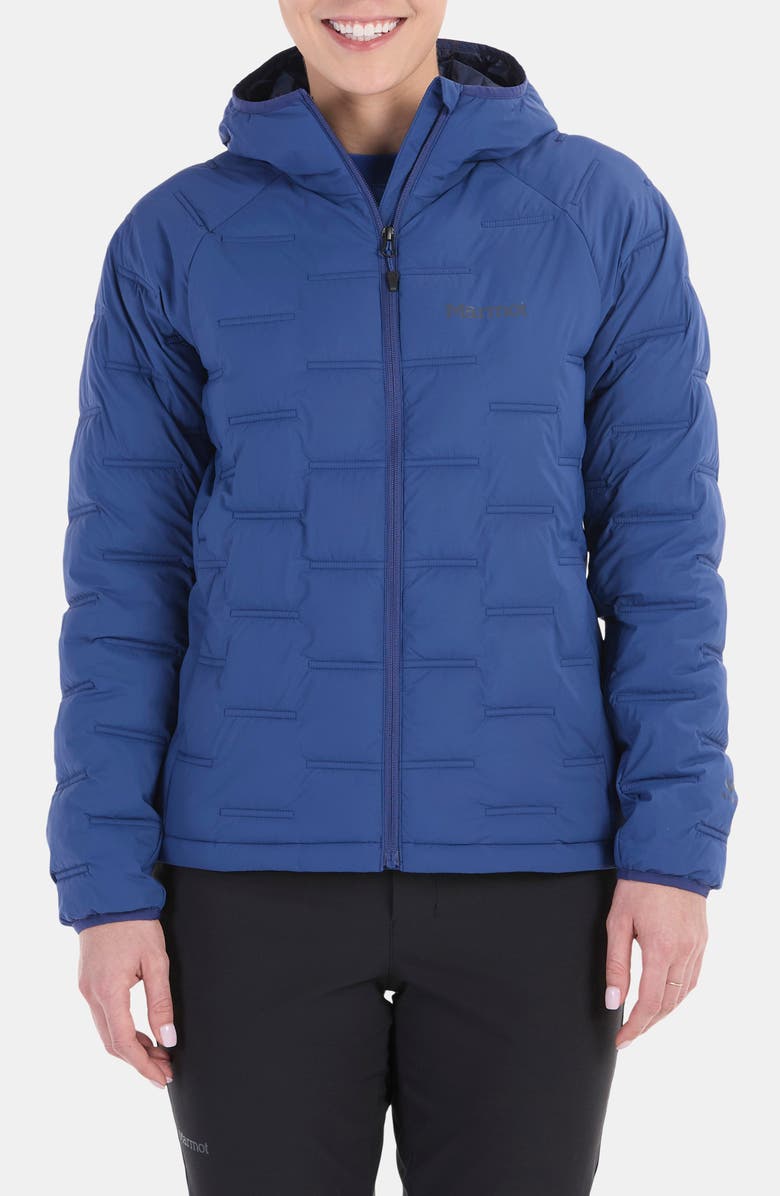 Marmot WarmCube<sup>™</sup> Active Novus Insulated Hooded Jacket, Main, color, Twilight Blue