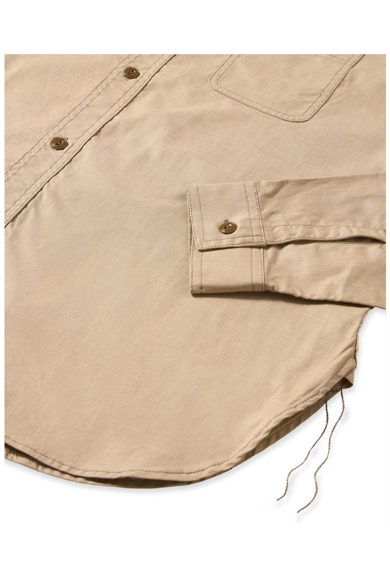Otero Cotton Shirt, Alternate, color, BEIGE