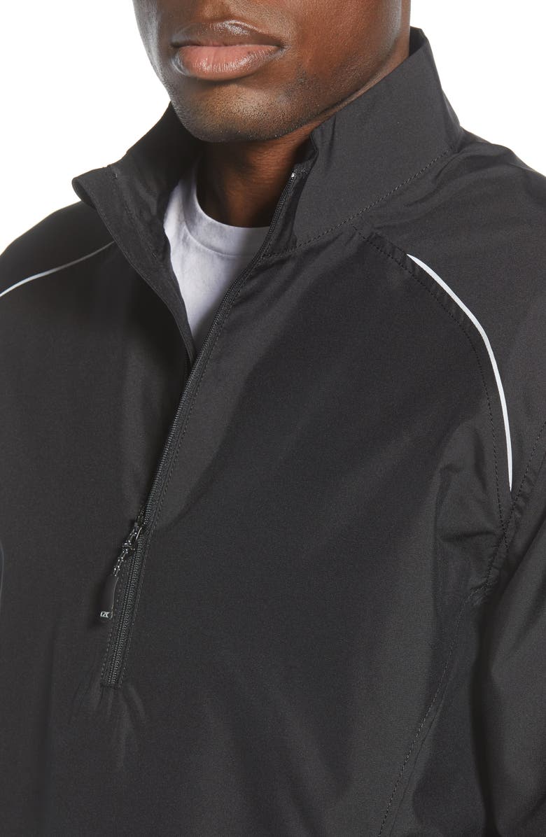 Cutter & Buck Weathertec Beacon Water Resistant Half Zip Jacket, Alternate, color,